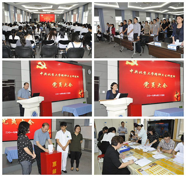 北大精研所成功召开党员大会